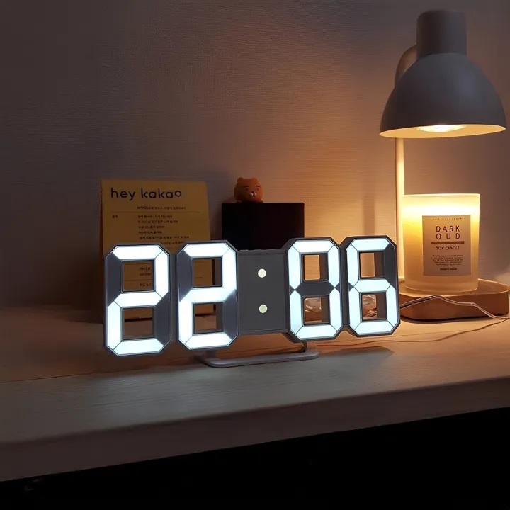3D LED Digital Clock Electronic Table Clock