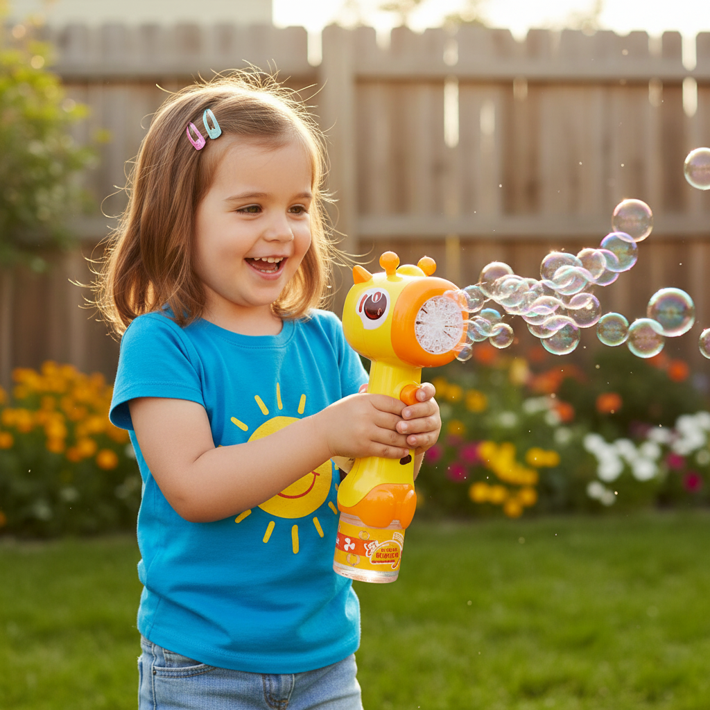 Giraffe bubble wand for kid- বাবল স্প্রে গান